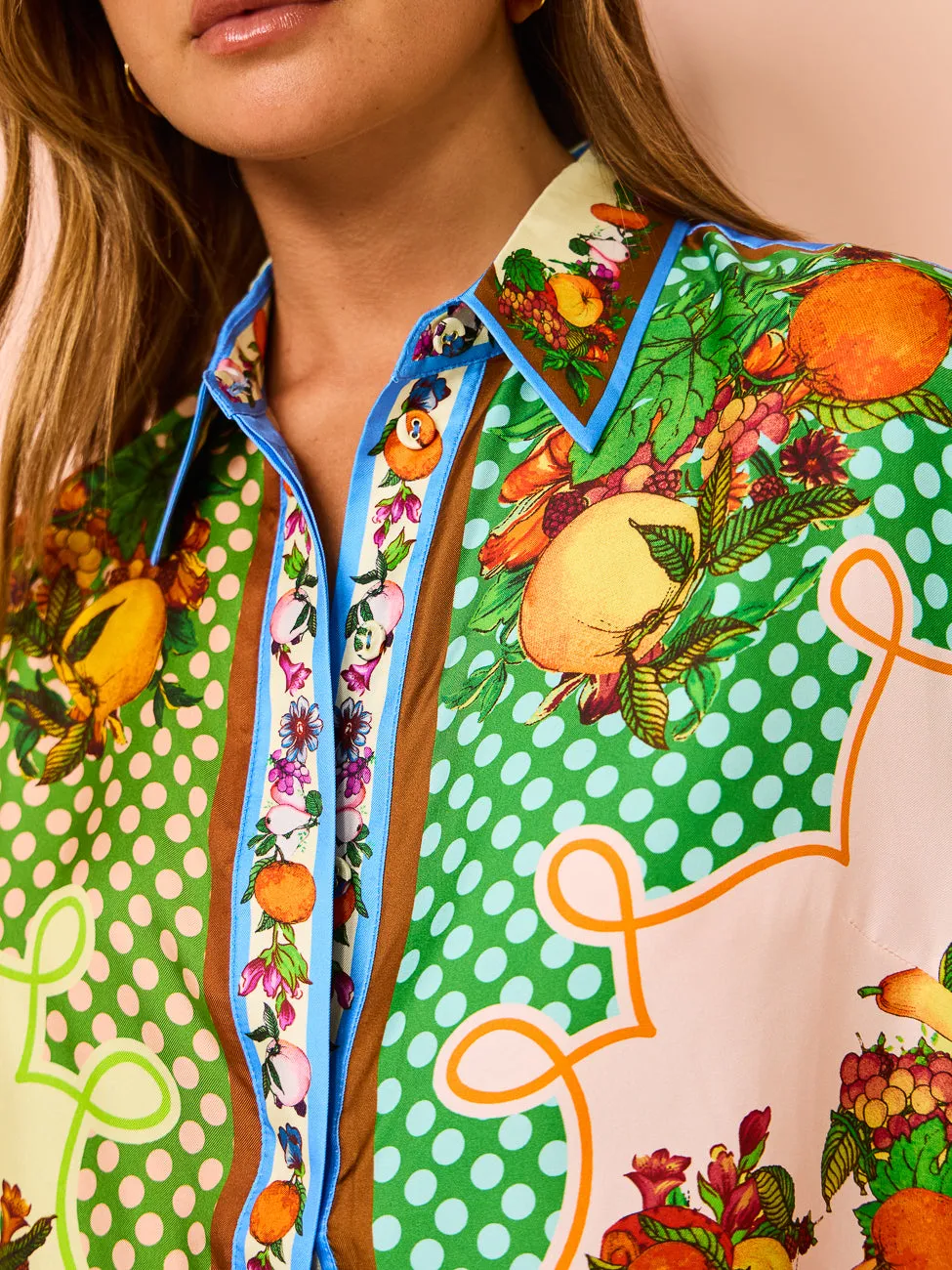 Alemais Lemonis Silk Shirt in Multi