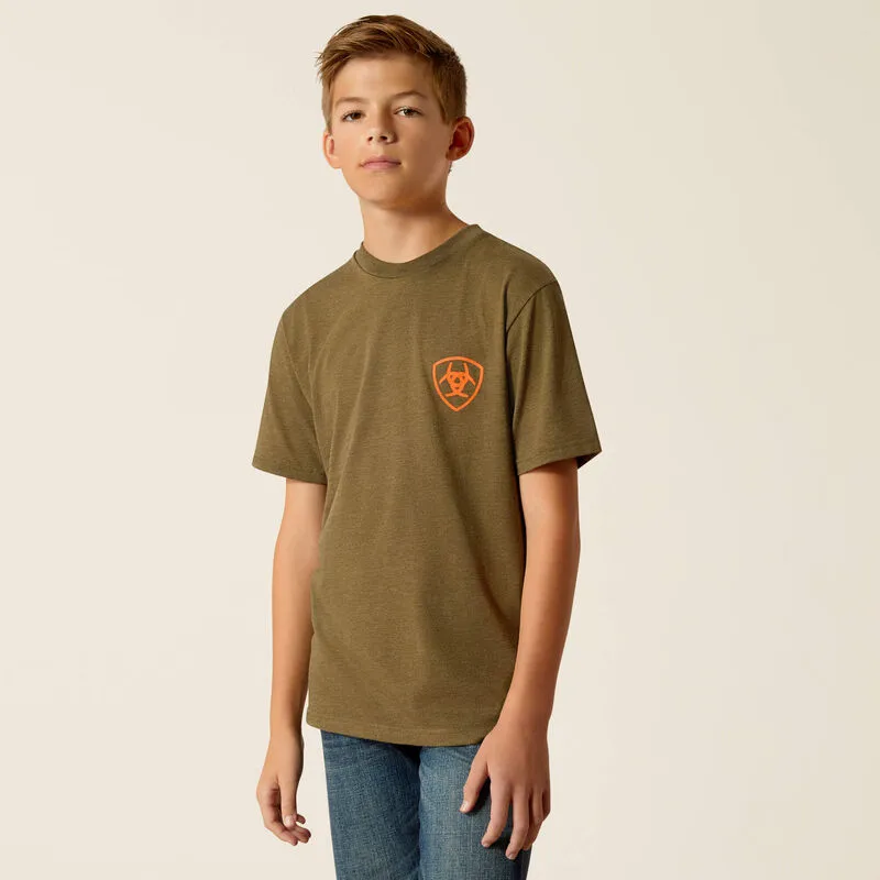 Ariat Boy's Grain Flag T-Shirt