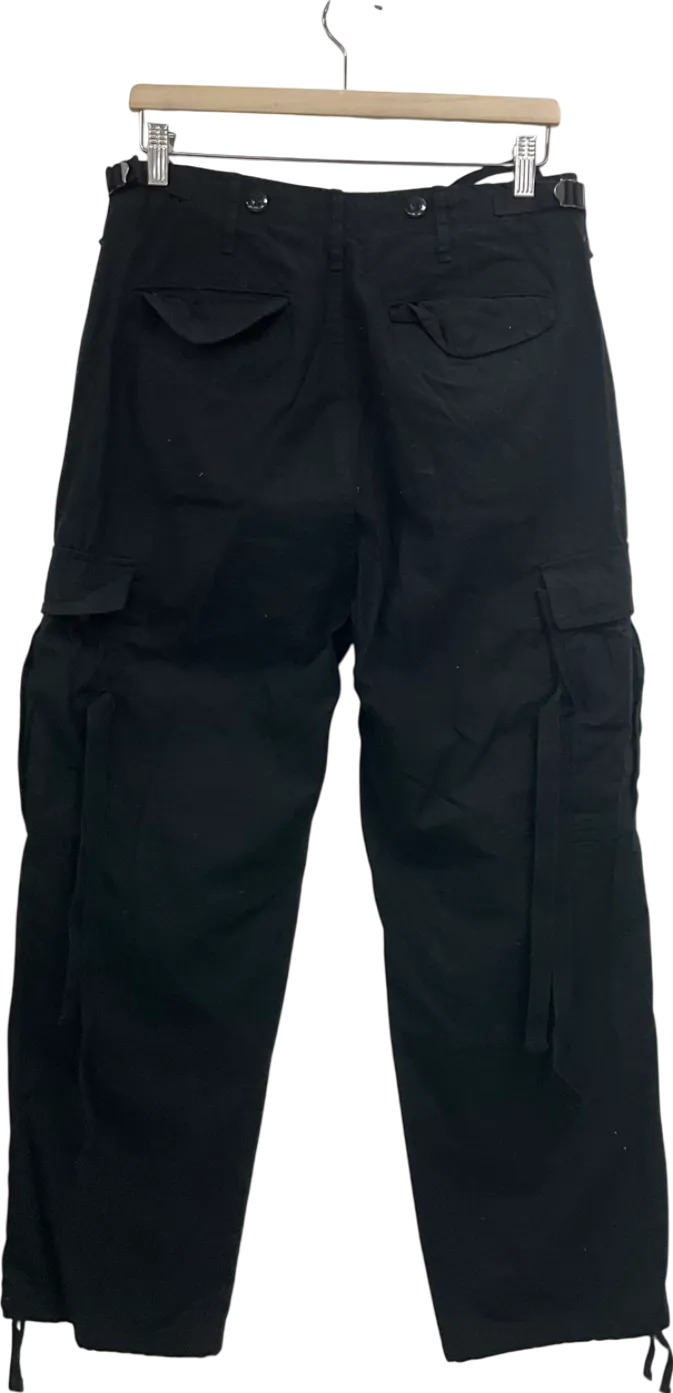Brandit Black Cargo Trousers UK S