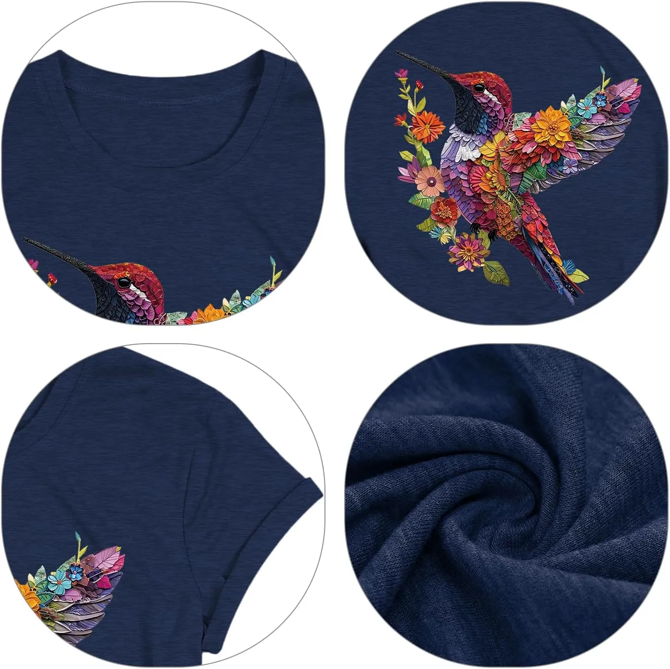 Butterfly Shirts for Women Vintage Floral Tee Shirt Butterfly Graphic Tops Womens Vacation T-Shirt Nature Lover Tee