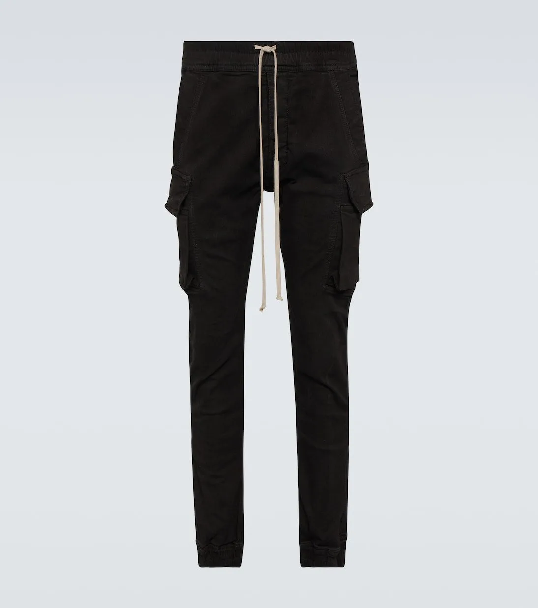 Denim cargo pants mastodon Drkshdw By Rick Owens, black