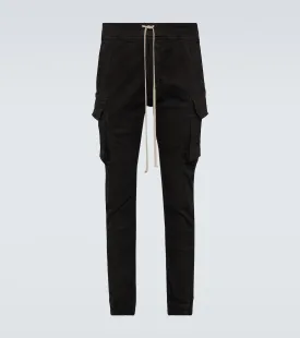 Denim cargo pants mastodon Drkshdw By Rick Owens, black