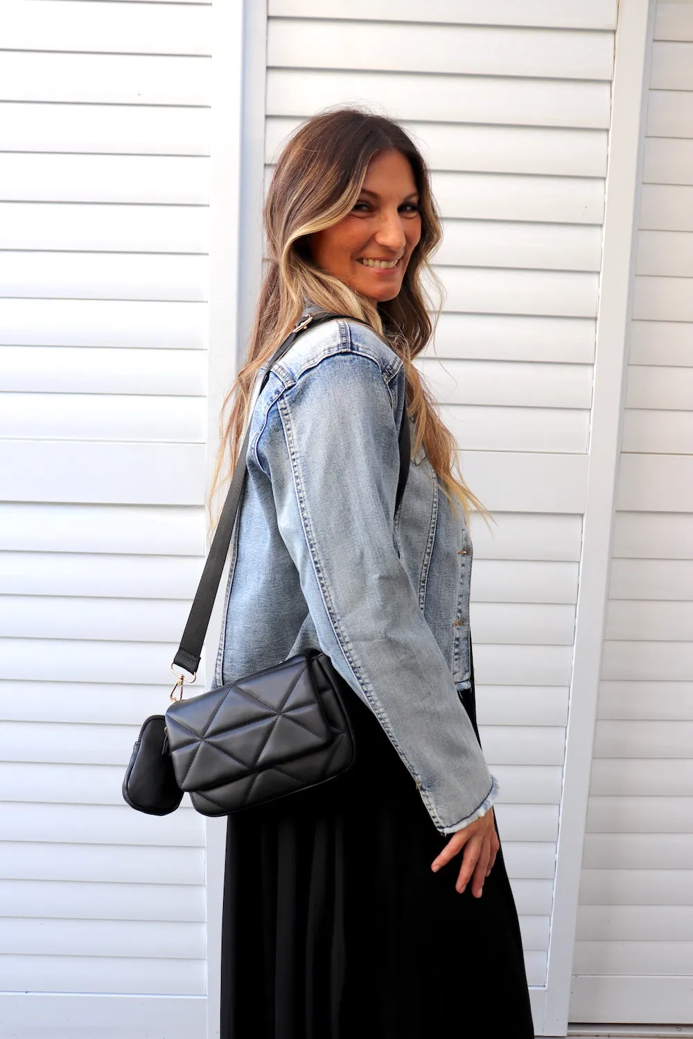 Frayed Edge Short Denim Jacket - 1 size 8 left