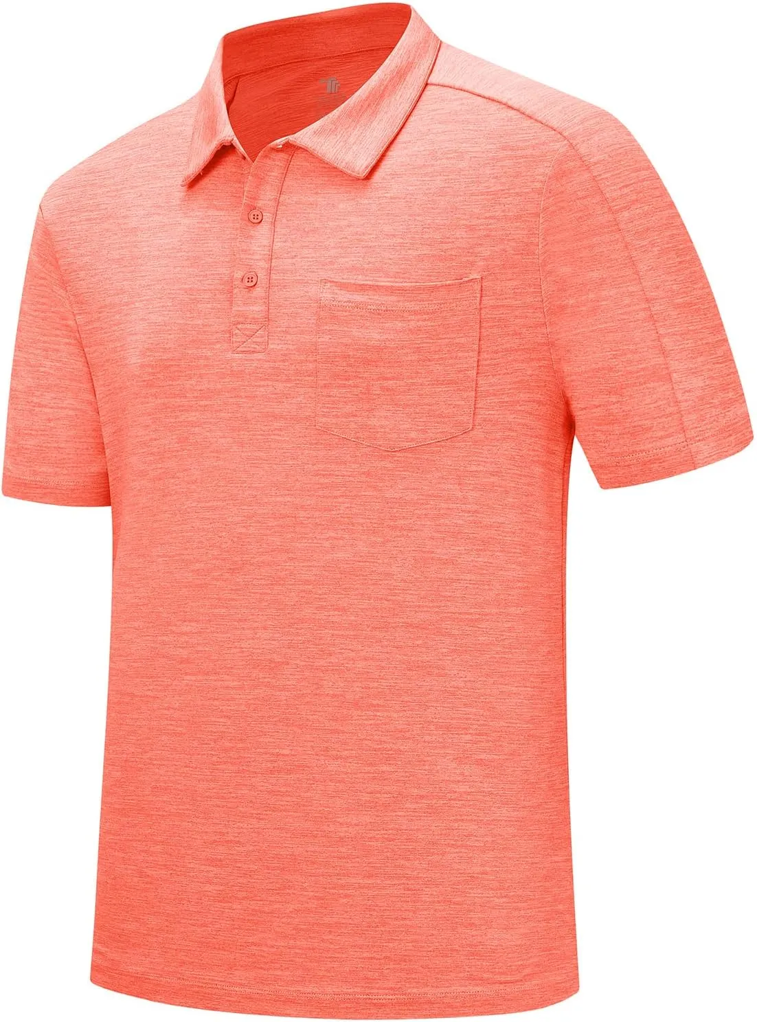 Gopune Men's Polo Shirts Short Sleeve Dry Fit Casual Sports Golf Collared Shirts with Pocket