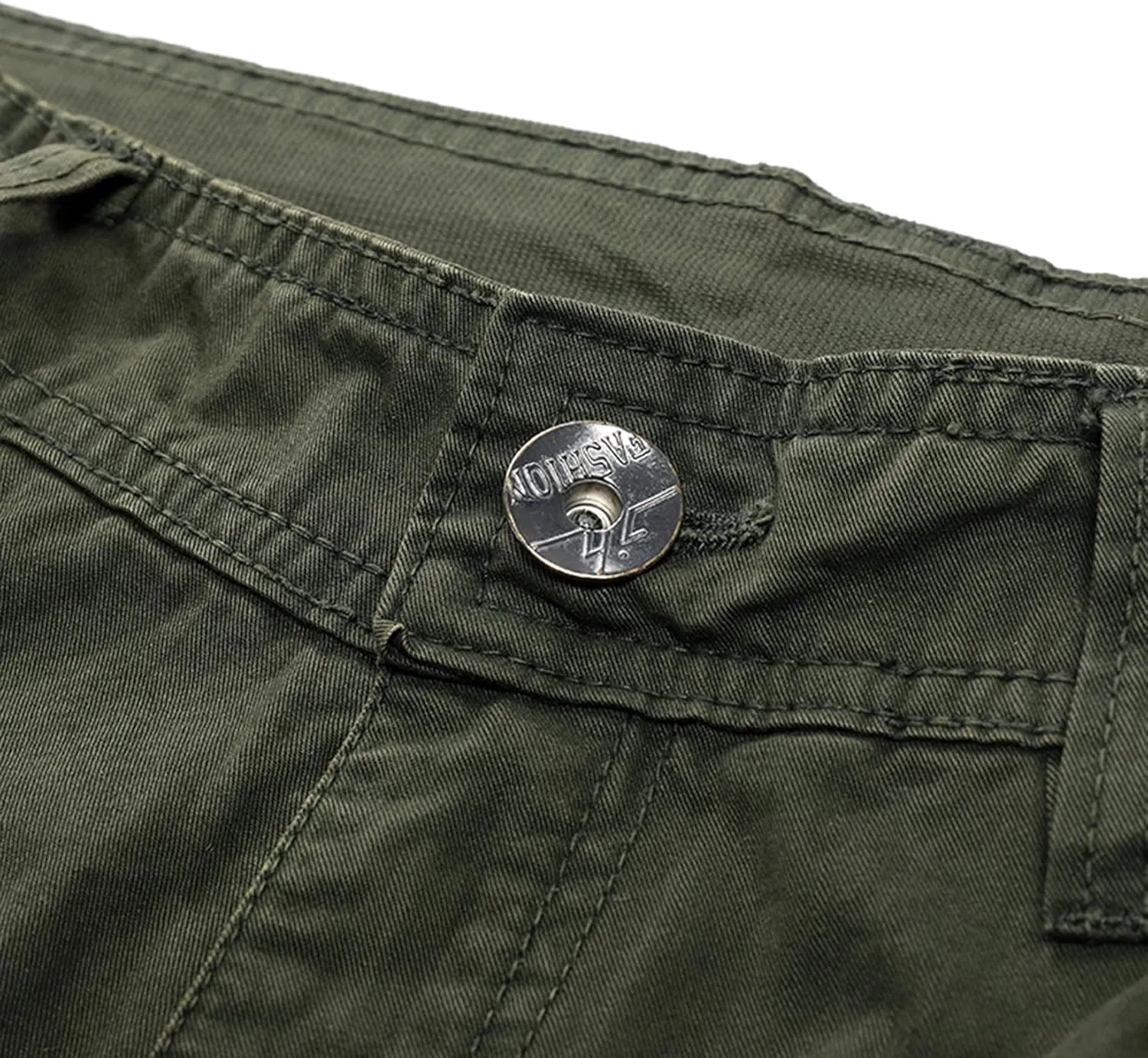 Lu's Chic Men's Chino Pants Cargo Workout Lounge Jogger Work Tapered Streetwear Trousers