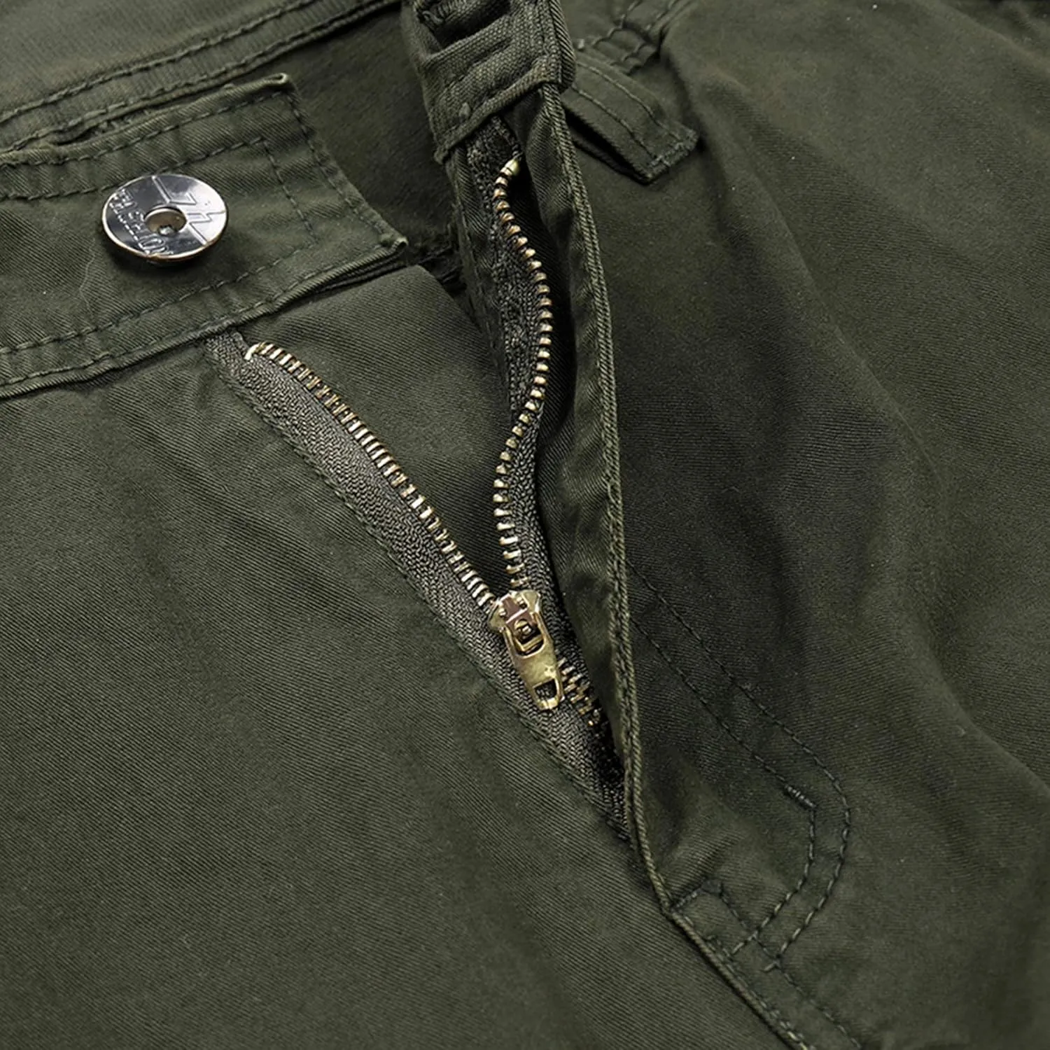 Lu's Chic Men's Chino Pants Cargo Workout Lounge Jogger Work Tapered Streetwear Trousers