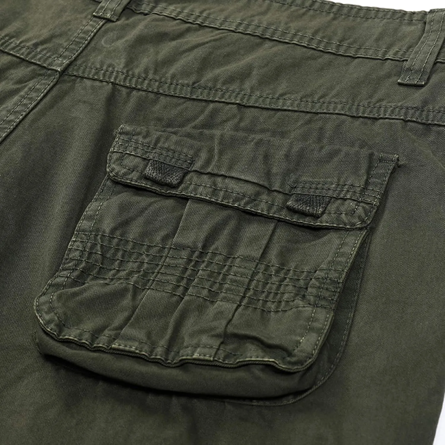 Lu's Chic Men's Chino Pants Cargo Workout Lounge Jogger Work Tapered Streetwear Trousers