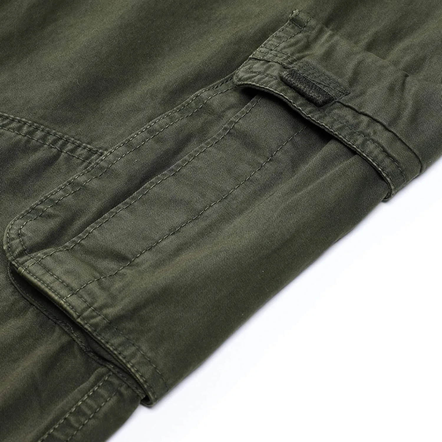 Lu's Chic Men's Chino Pants Cargo Workout Lounge Jogger Work Tapered Streetwear Trousers