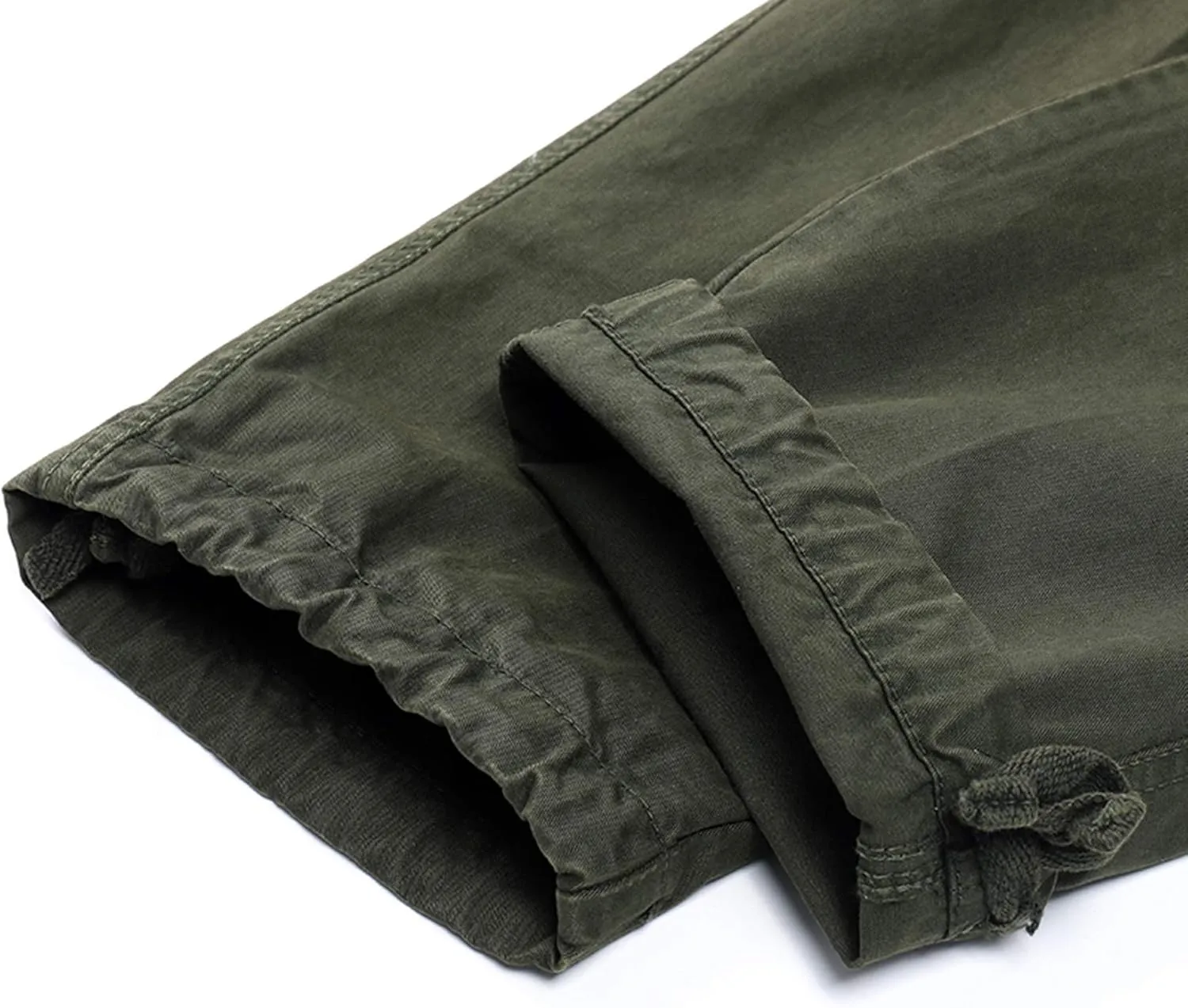 Lu's Chic Men's Chino Pants Cargo Workout Lounge Jogger Work Tapered Streetwear Trousers