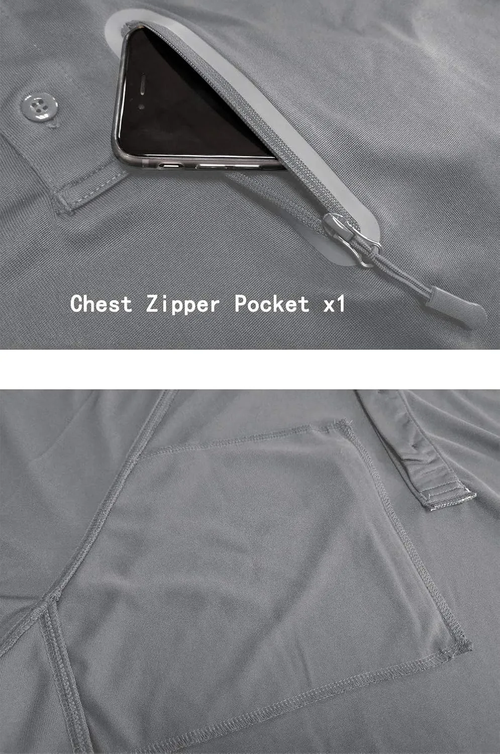 MAGNIVIT Men's Tactical Short and Long Sleeve Polo Shirts Outdoor Performance Military Cargo T-Shirts