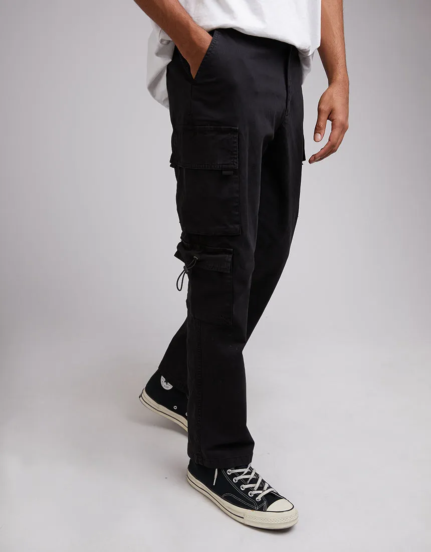 Military Cargo Pant Black