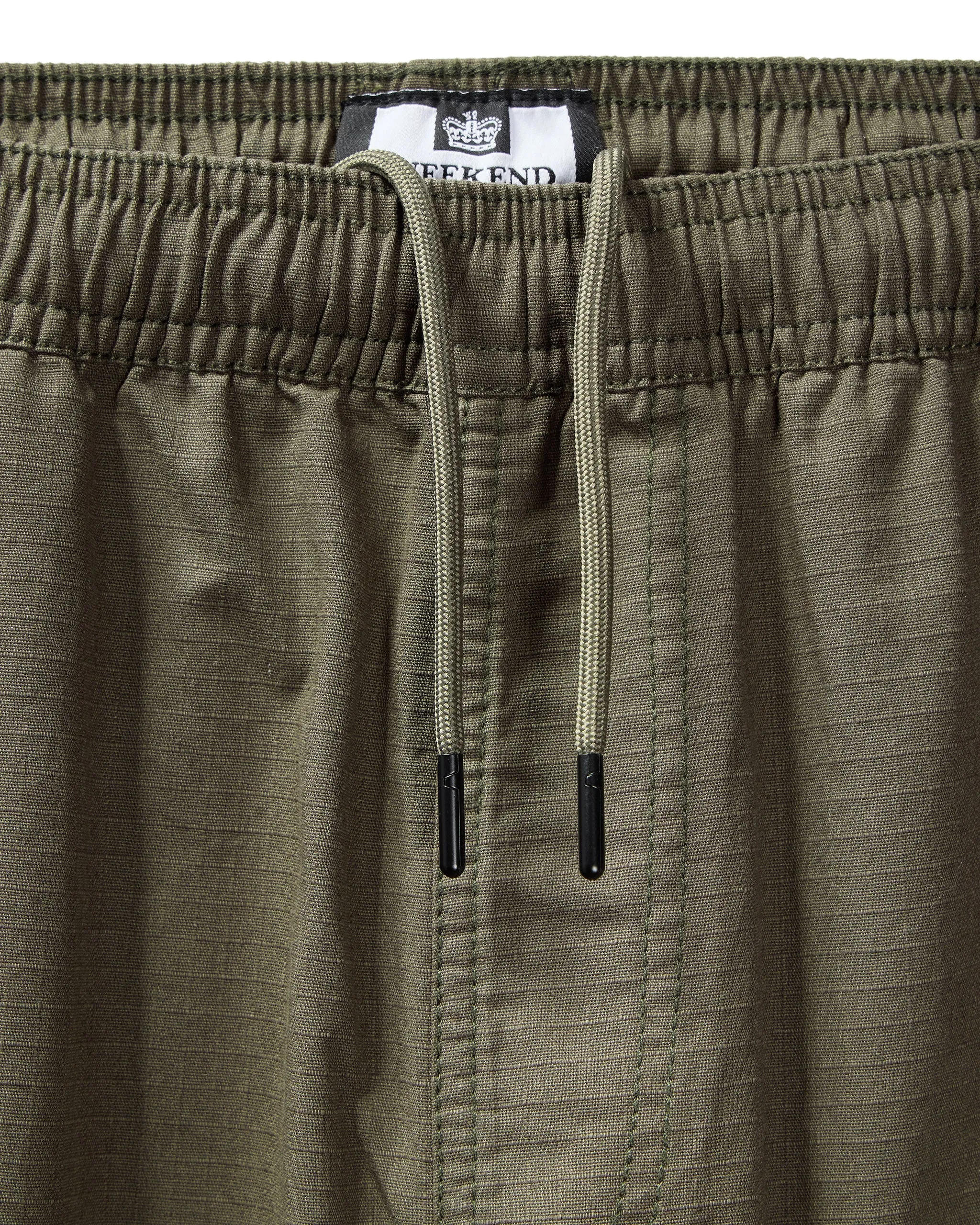 Plus Size - Pianemo Cargo Pants Dark Green