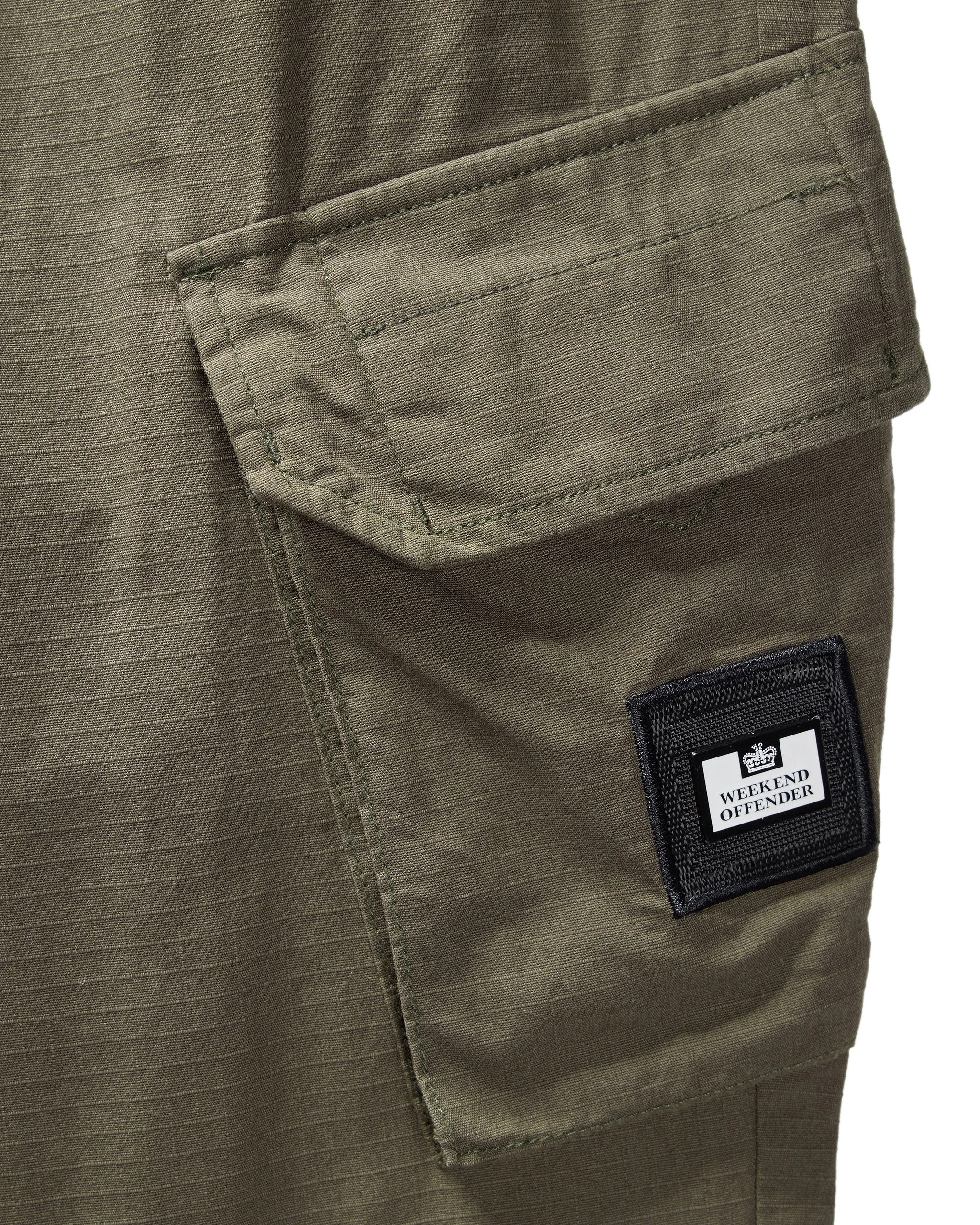 Plus Size - Pianemo Cargo Pants Dark Green