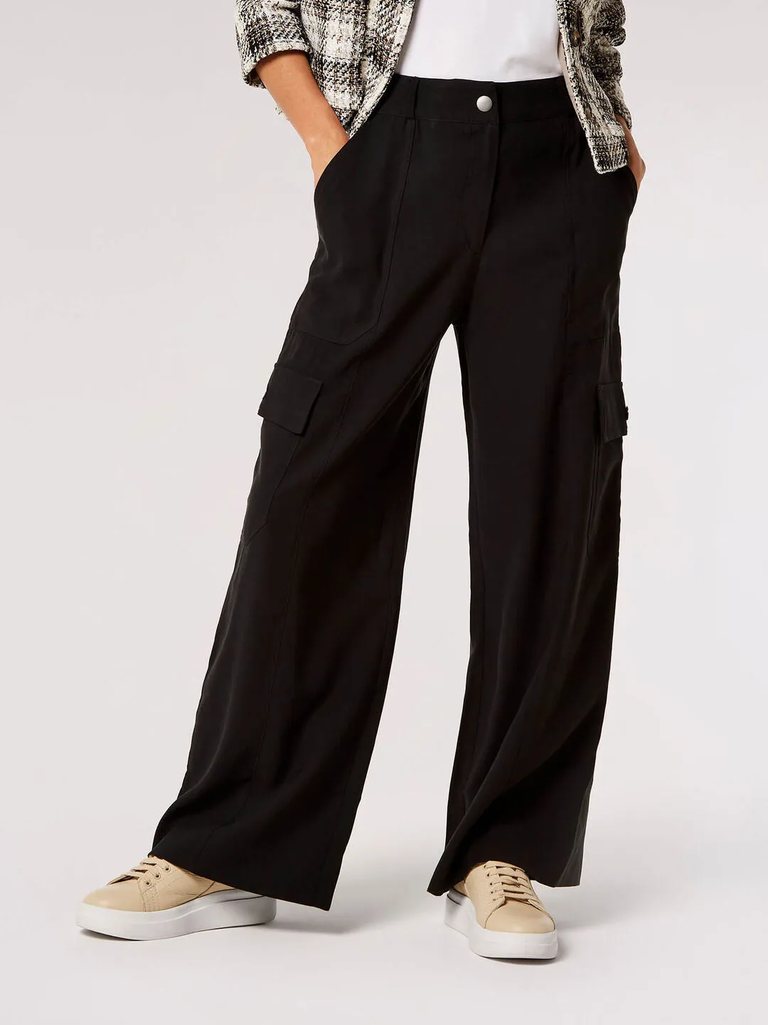 Soft Tailored Cargo Trousers