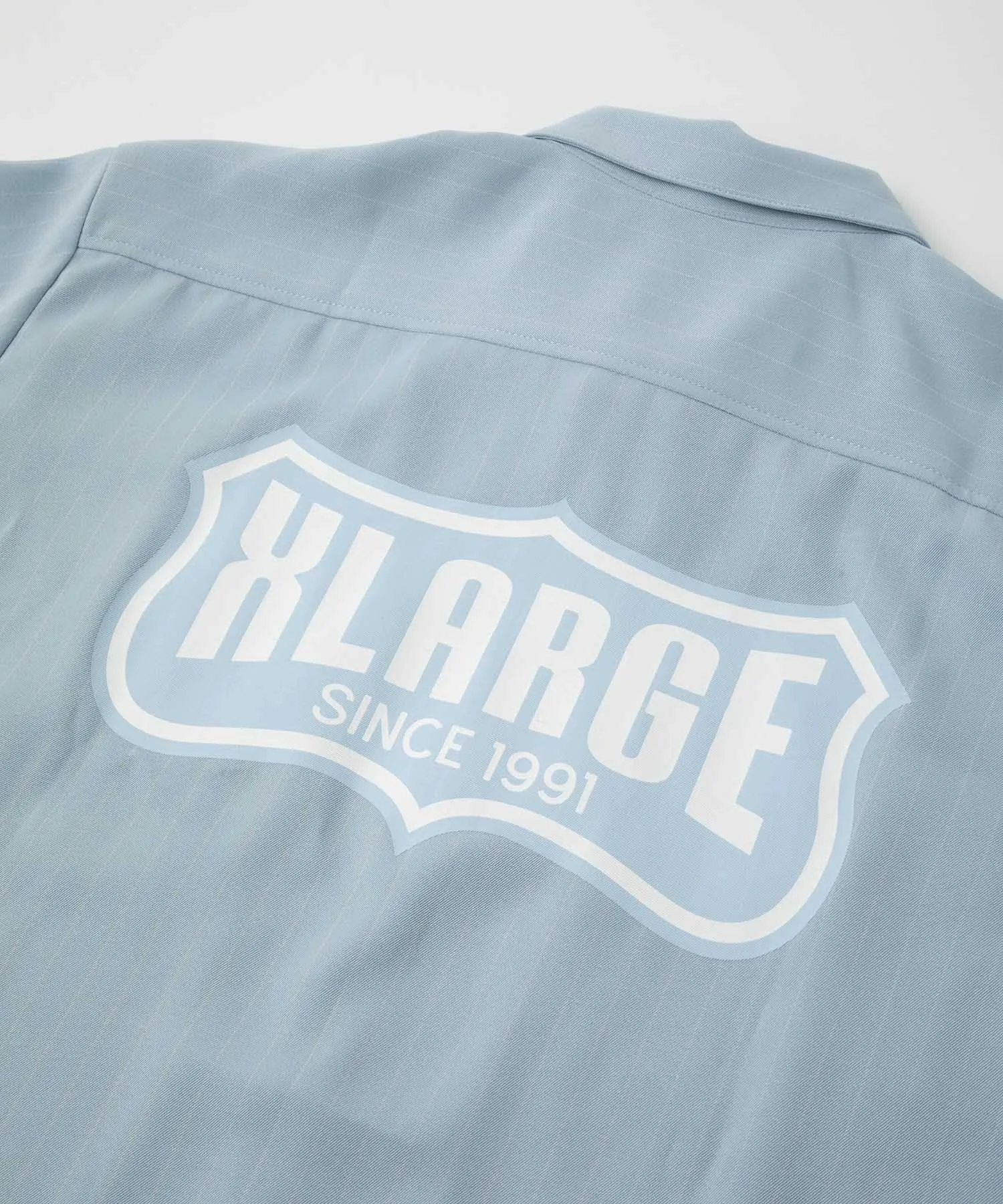 S/S STRIPE WORK SHIRT