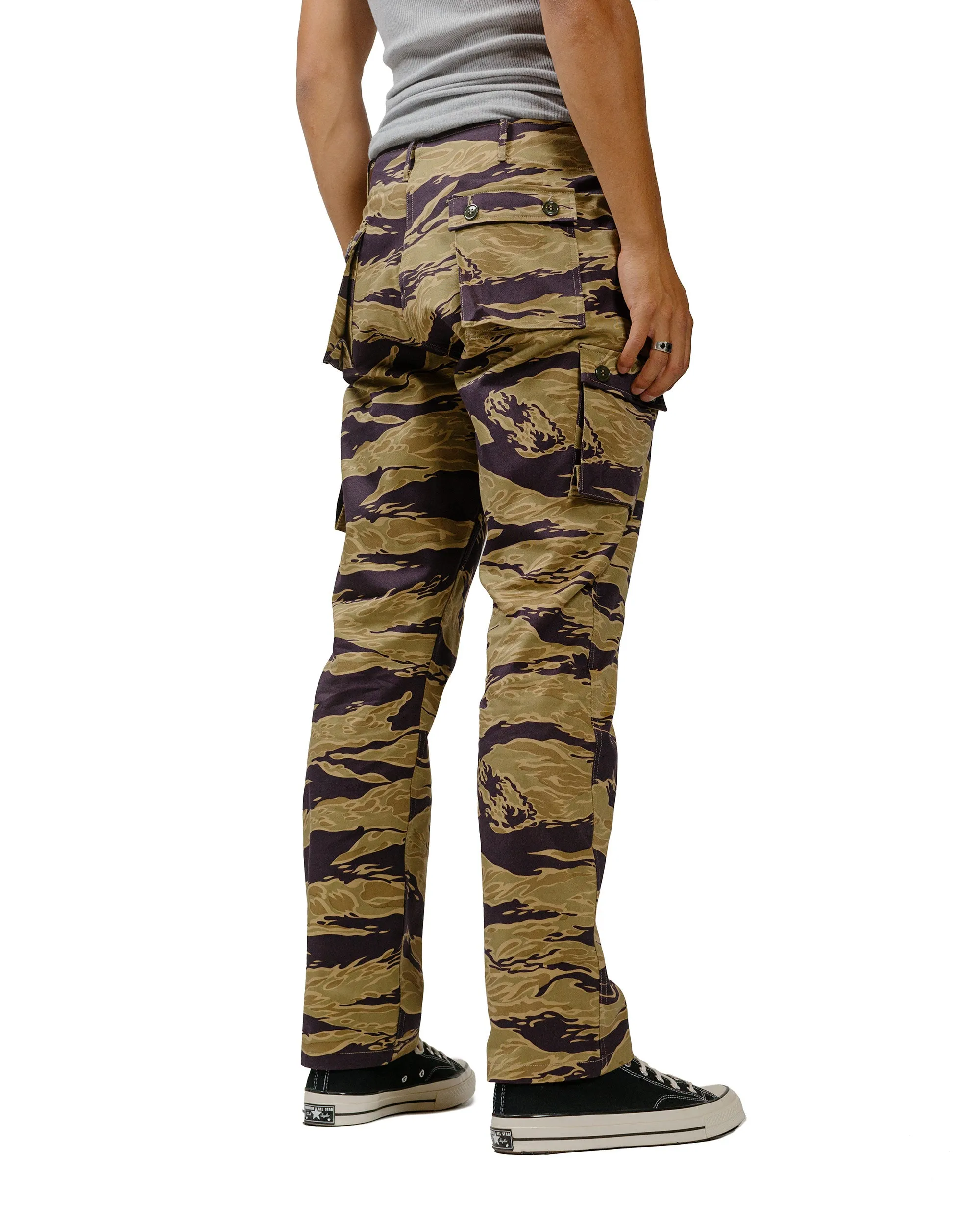 The Real McCoy's MP24001 Tiger Camouflage Trousers / Advisor Khaki