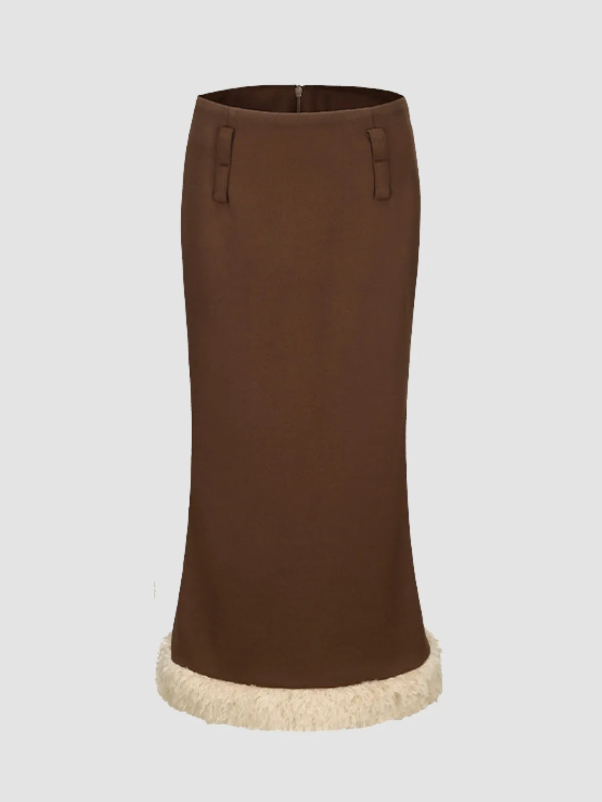 WLS Slim Fit Short Jacket Hip Skirt Woolen Suit