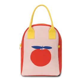 Zipper Lunch Bag - Red Apple